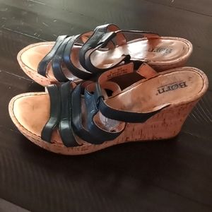 Born Leather Sandals - Size 9